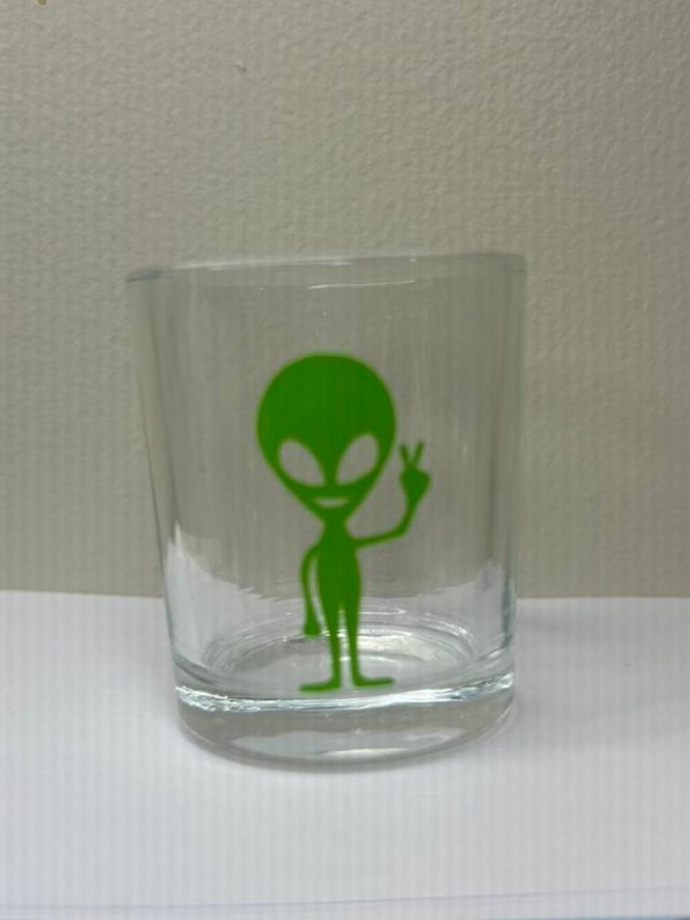 Peace Alien Shot Glass
